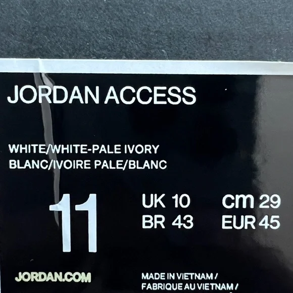 NWT Nike Jordan Access Men’s Shoes - Picture 9 of 10